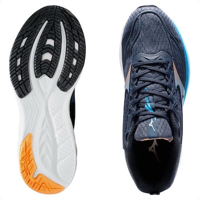 Tênis Mizuno Space 5 Masculino + 3 Pares de Meias - Foto 6