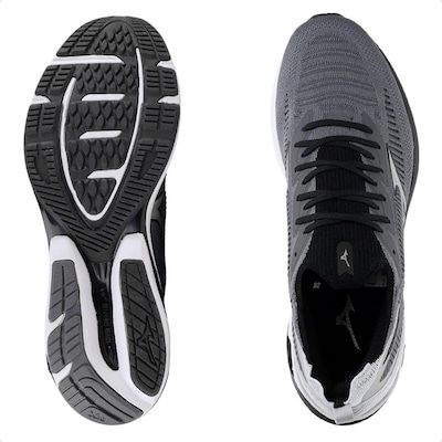 Tênis Mizuno Wave Mirai 7 Masculino + 3 Pares de Meias - Foto 5
