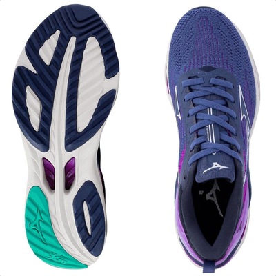 Tênis Mizuno Wave Stratos 3 Feminino + 3 Pares de Meias - Foto 6