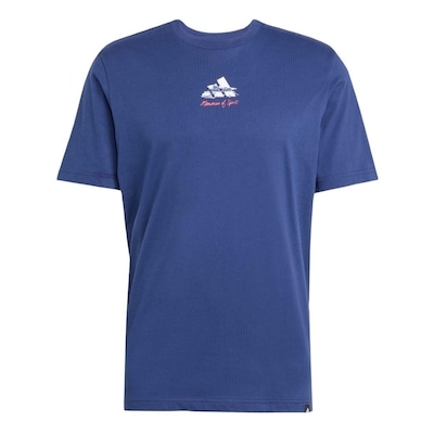 Camiseta Masculina adidas Sportswear Regular Gallery Memories Of Sport - Foto 1