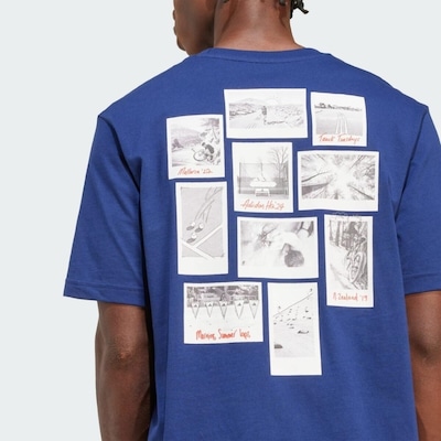 Camiseta Masculina adidas Sportswear Regular Gallery Memories Of Sport - Foto 4