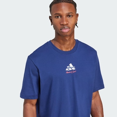 Camiseta Masculina adidas Sportswear Regular Gallery Memories Of Sport - Foto 5