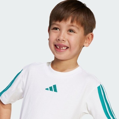 Camiseta Infantil adidas 3 Listras - Foto 4