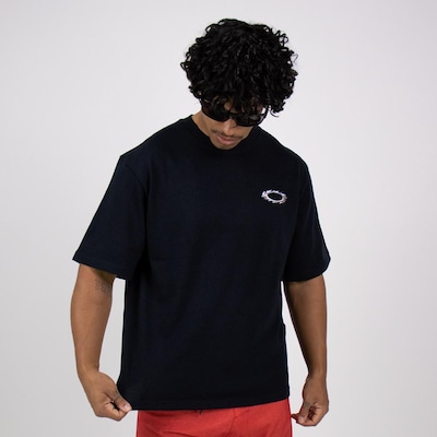 Camiseta Oakley Ellipse Sharp Metal Tee Masculina - Foto 1