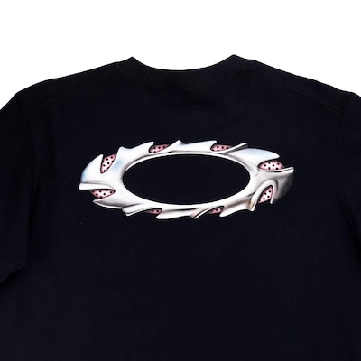 Camiseta Oakley Ellipse Sharp Metal Tee Masculina - Foto 4
