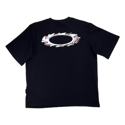 Camiseta Oakley Ellipse Sharp Metal Tee Masculina - Foto 6