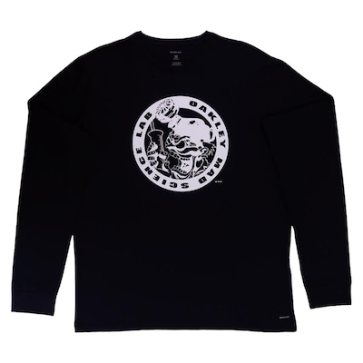 Camisa Manga Longa Oakley Mad Science Graphic LS Tee - Foto 2