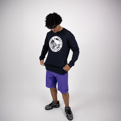 Camisa Manga Longa Oakley Mad Science Graphic LS Tee - Foto 3