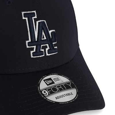 Boné New Era Team Outline 9forty MLB Los Angeles Dodgers Aba Curva - Foto 3