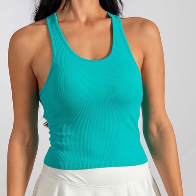 Camiseta Regata Feminina Canelada Fit Treino Alma Genius - Foto 5