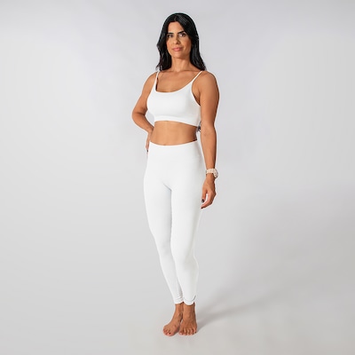 Conjunto Fitness Calça Top Alça Regulável Alma Genius Feminino - Foto 2