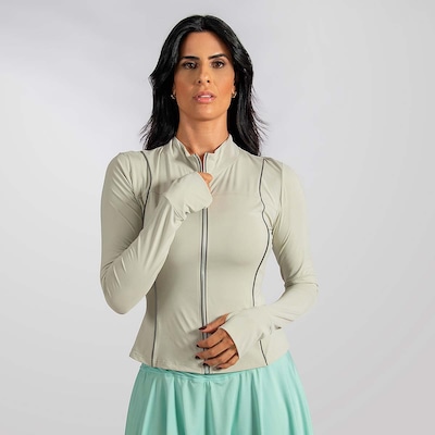 Jaqueta Feminina Sport Fitness Alma Genius - Foto 1