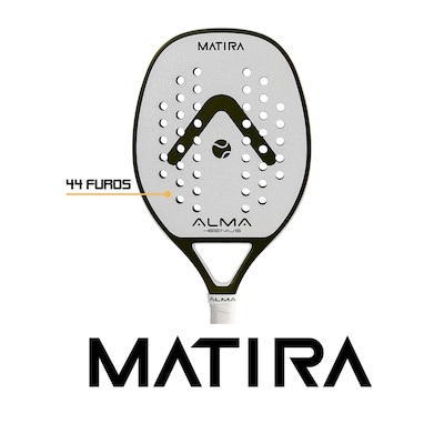 Raquete Beach Tennis 1K Matira Alma Genius - Foto 3