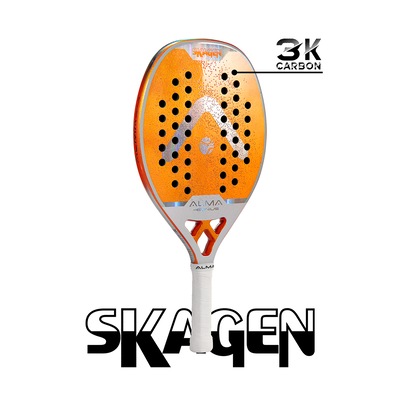 Raquete Beach Tennis Carbono 3K Skagen Alma Genius - Foto 2