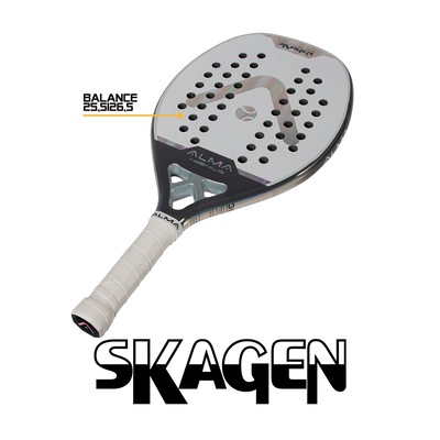 Raquete Beach Tennis Carbono 3K Skagen Alma Genius - Foto 3