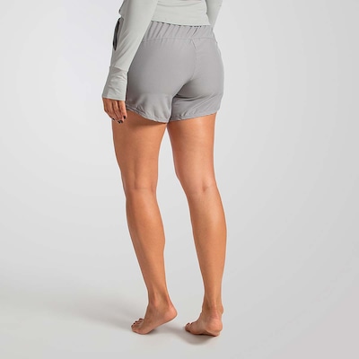 Short Duplo Feminino Fitness Sport Alma Genius - Foto 3