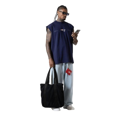 Camiseta Regata Huge Oversized Masculina Approve x NFL II Patriots - Foto 2
