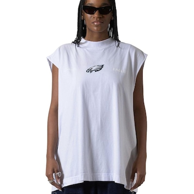 Camiseta Regata Huge Oversized Masculina Approve x NFL II Eagles - Foto 1