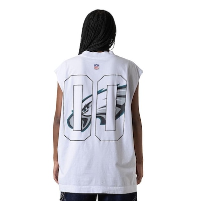 Camiseta Regata Huge Oversized Masculina Approve x NFL II Eagles - Foto 2