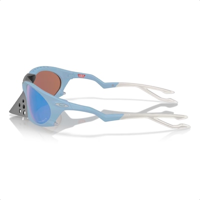 Óculos de Sol Unissex Oakley Plantaris Prizm Deep Water Polarized - Foto 4