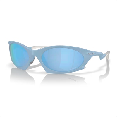 Óculos de Sol Unissex Oakley Plantaris Prizm Deep Water Polarized - Foto 5