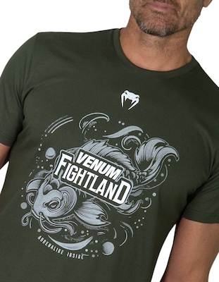 Camiseta Venum Fightland Army Masculina - Foto 2