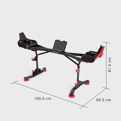Estante de Suporte da Barra Regulável Bowflex SelectTech 2080 - Foto 4