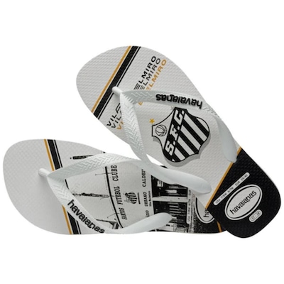 Chinelo De Dedo Havaianas Top Times Santos Masculino - Foto 4