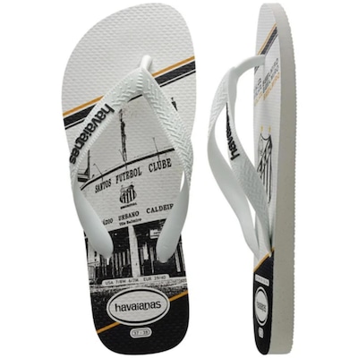 Chinelo De Dedo Havaianas Top Times Santos Masculino - Foto 5