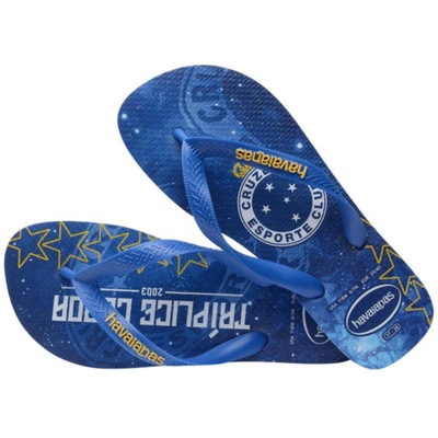 Chinelo De Dedo Havaianas Top Times Cruzeiro Masculino - Foto 4