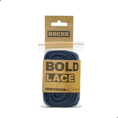 Cadarço Hocks Bold Fat Lace Light Blue - Foto 1