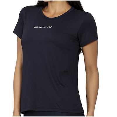Camiseta T-Shirt Run More Decote Redondo Feminina - Foto 3