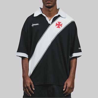 Camiseta Do Vasco da Gama Polo Huge Approve X Masculina - Foto 4