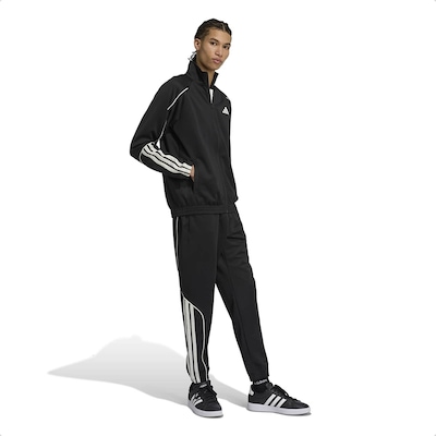 Agasalho Masculino Adidas 3 Listras Stadium TS - Foto 3