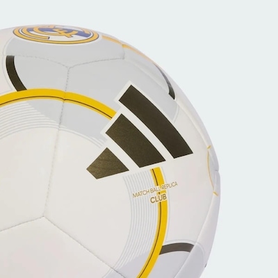 Kit Bola de Futebol de Campo Adidas Real Madrid Club + Bomba de Ar - Foto 3