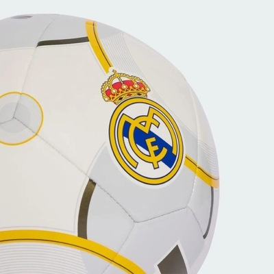 Kit Bola de Futebol de Campo Adidas Real Madrid Club + Bomba de Ar - Foto 4