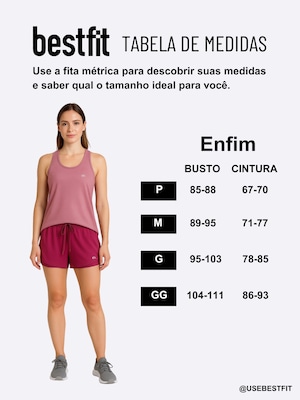 Camiseta Regata Nadador Feminina Enfim Malwee Malha Dry - Foto 4