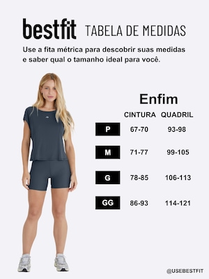 Short Feminino Enfim Malwee Estampado - Foto 3