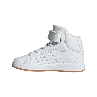 Tênis Infantil Adidas Grand Court Mid - Foto 2