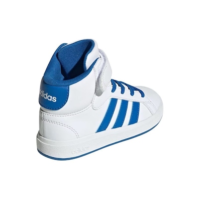 Tênis Infantil Adidas Grand Court Mid - Foto 4