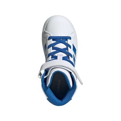 Tênis Infantil Adidas Grand Court Mid - Foto 6