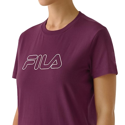 Camiseta Fila Basic Outline Feminina - Foto 2