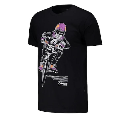 Camiseta Oakley BMX SM26 Masculina - Foto 3