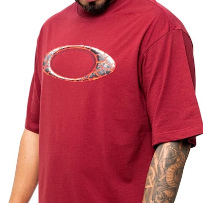 Camiseta Oakley Ellipse Magma SM26 Masculina - Foto 3