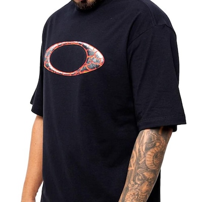 Camiseta Oakley Ellipse Magma SM26 Masculina - Foto 3