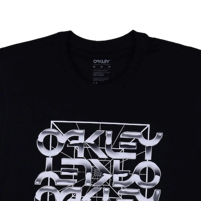 Camiseta Regata Oakley B1B Melted Metal SM26 Masculina - Foto 5