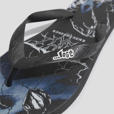 Chinelo de Dedo Lost Enterprises Unissex - Foto 4