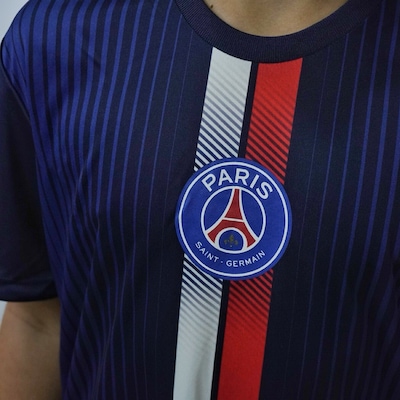 Conjunto PSG Símbolo Mini Craque - Camisa + Shorts Braziline - Infantil - Foto 3