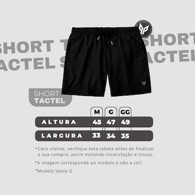 Kit 3 Bermudas Masculina Dry Fit Elastano Performance Wear - Foto 6