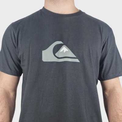 Camiseta Quiksilver Comp Logo Preto Masculino - Foto 2